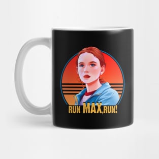 Run Max! Stranger Things Mug